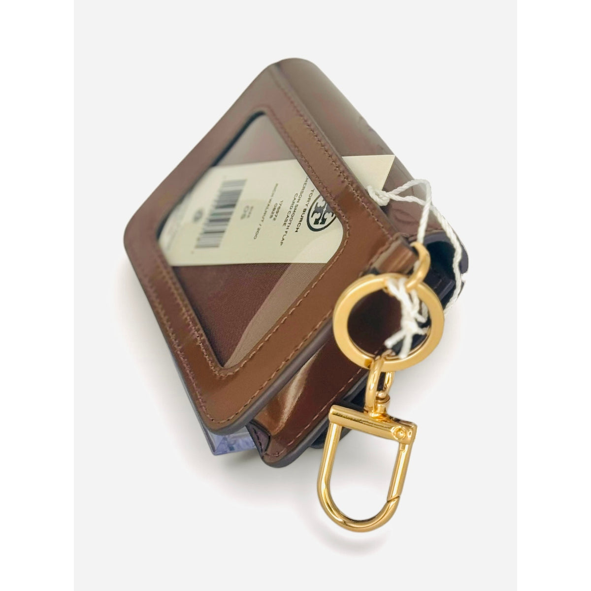 Tory Burch Emerson Card Case Walnut